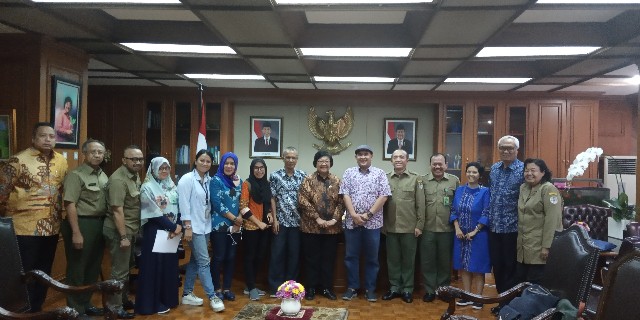 PWI Riau Silaturahmi dengan Menteri LHK